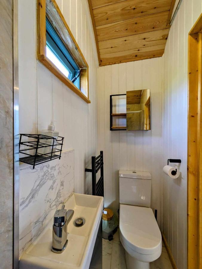 Romantic Nature Retreat, Luxury Glamping & Stargazing Views - Dragonfly Shepherd Hut Yarpole Exterior photo